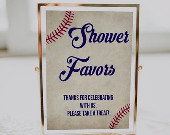 Baseball Favors Baby Shower Signs, Favors Baby Shower Sign, Printable Baby Signs, Baseball Baby Shower, Little Slugger, Baby Sign BB15