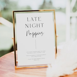 Late Night Nappies Baby Shower Games, Printable Baby Shower Games, Modern Baby Shower, Nappies Thoughts Fun Baby Shower Games Baby Games AH1
