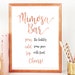 Rose Gold Mimosa Bar Sign Mimosa Bar Printable Rose Gold - Etsy