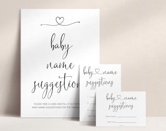 Baby shower hotsell name suggestions