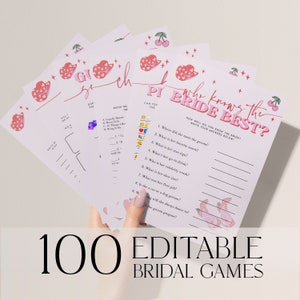 Last Rodeo Bachelorette Games Bundle, 100 Editable Bridal Shower Games, Lets Go Girls Bachelorette, Hen Party Games, Dirty Games RD2