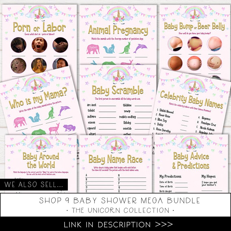 Unicorn Celebrity Baby Names Guess the Celebrity Baby ...