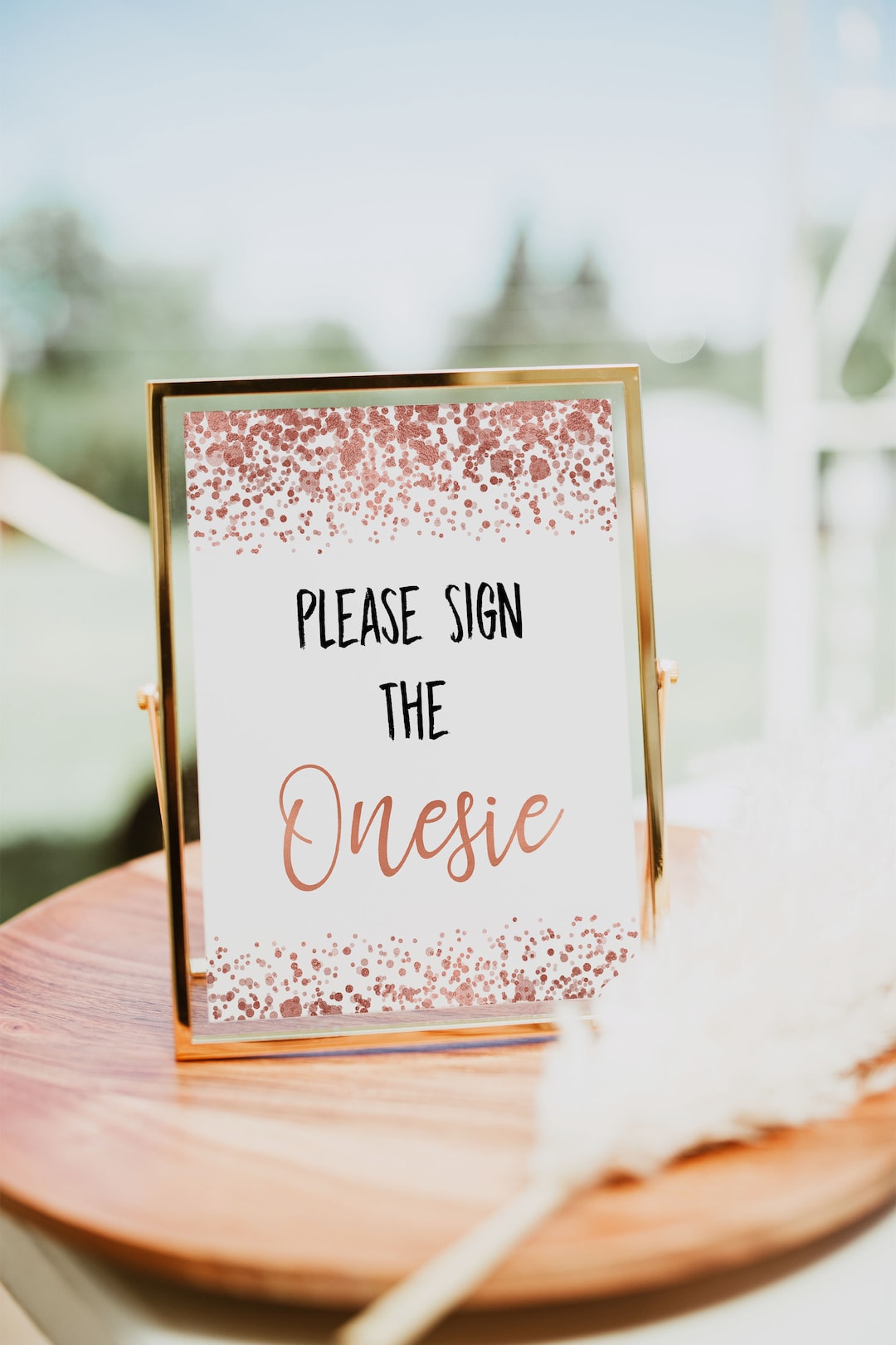 Please Sign The Onesie Free Printable