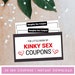 Naughty Sex Coupons, Valentines Gift for Boyfriend, Last Minute Valentines Gift, Sex Coupon, Gifts for Him, Husband, Instant Download 
