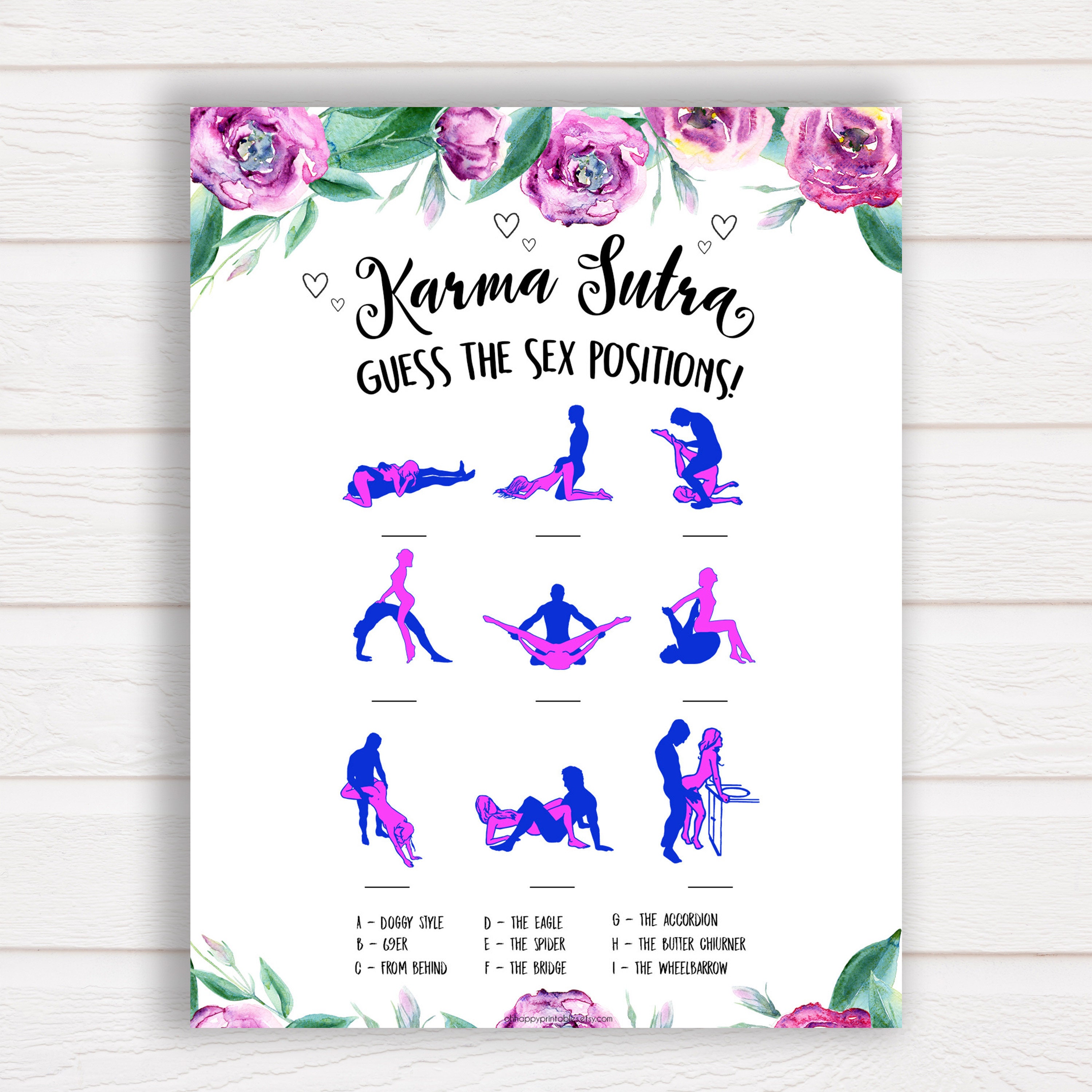 sex positions game Sex positions game