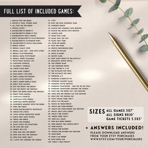 100 Blue Bridal Shower Games Template, Something Blue Before I Do Bachelorette Party Games, Hand Drawn Ribbon Bachelorette Games, Doodle STB image 2