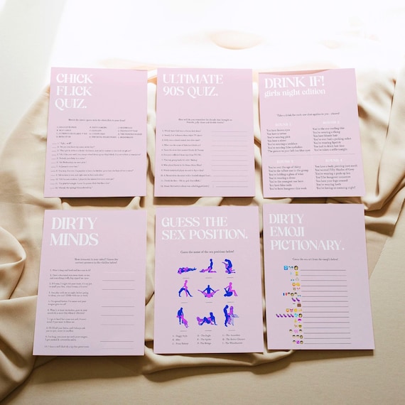 Galentines Day Games Bundle, Galentines Party Games, Galentines Games, Printable Games, Fun Galentines Games Ideas, Pastel Pink Modern GDV