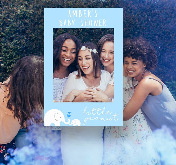 Little Peanut Baby Shower Photo Booth Props Baby Reveal Party Props