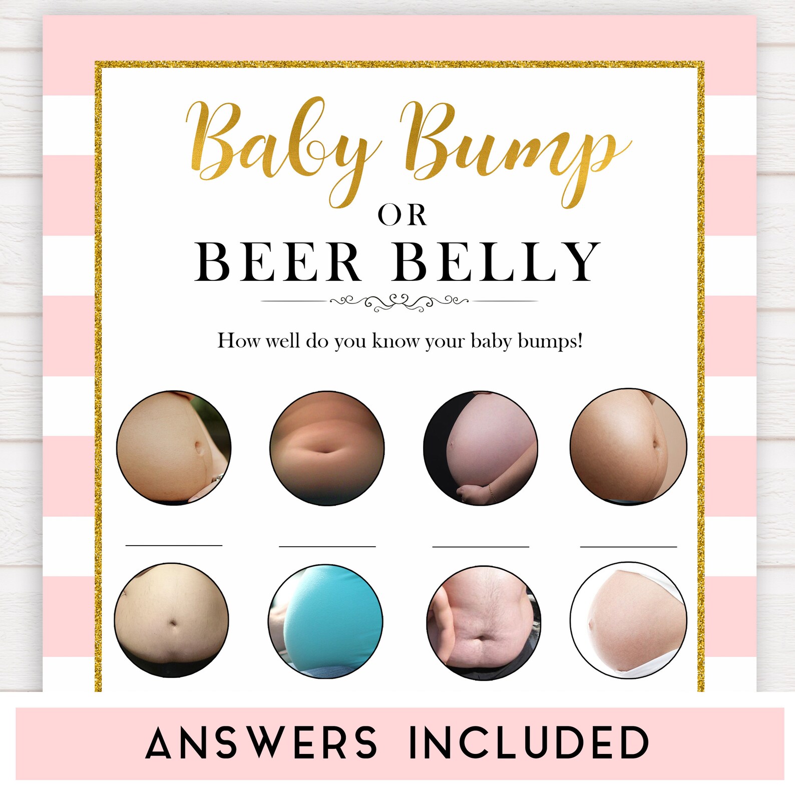 Parisian Baby Bump or Beer Belly Baby Belly or Beer Belly Etsy