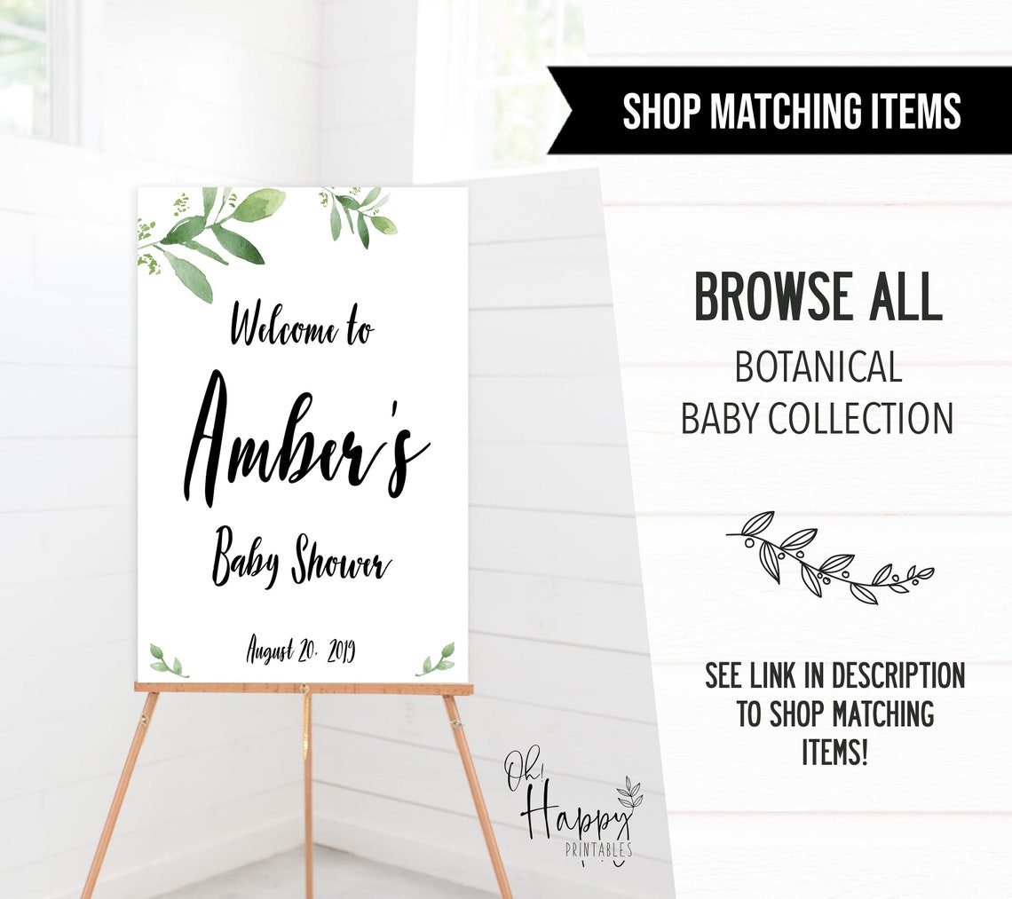 Please Sign the Onesie Printable Baby Shower Games Sign the | Etsy