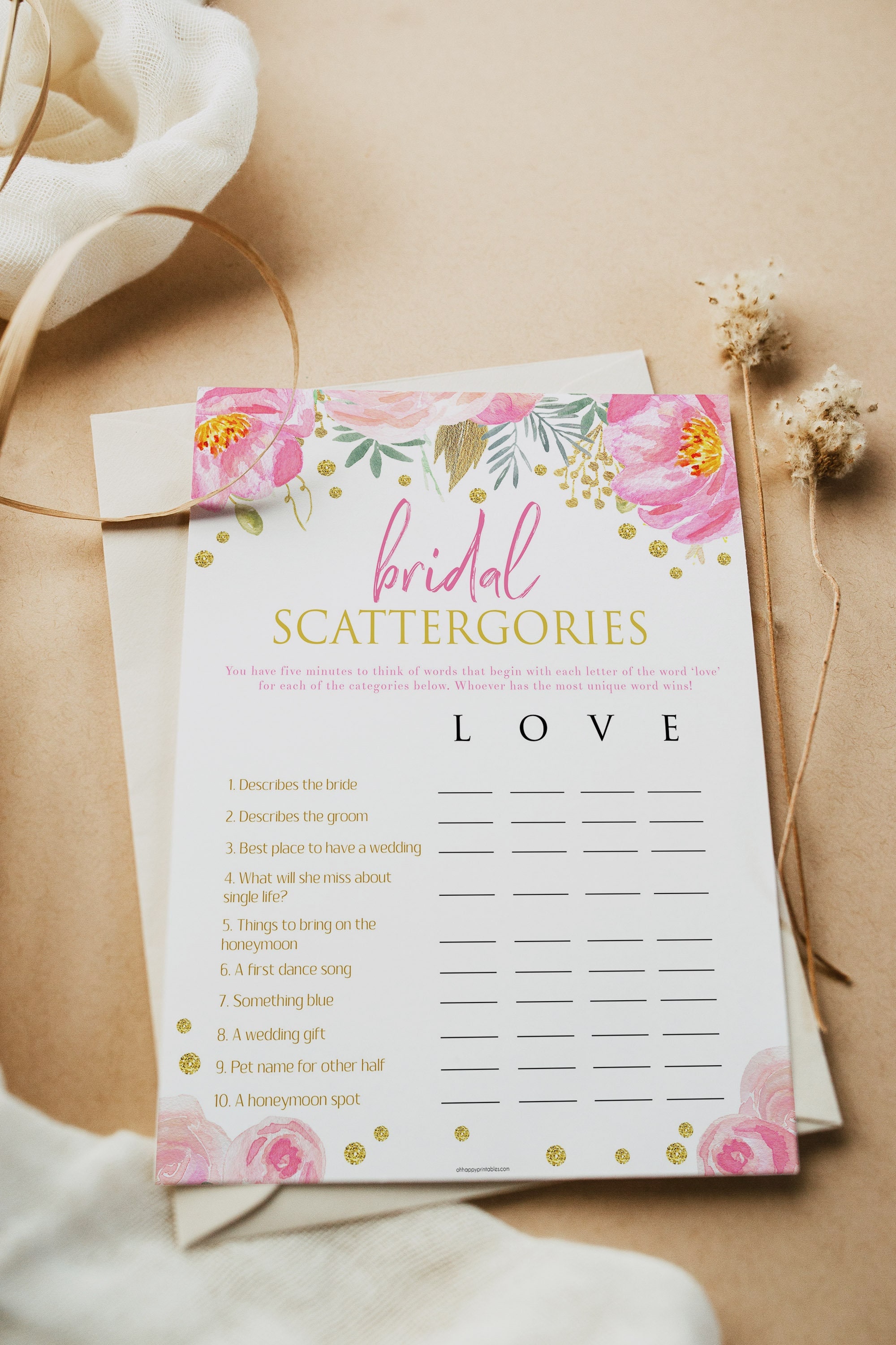 Bridal Shower Games, Bridal Scattergories, Floral Bridal Shower, Bridal Shower Game, Bridal Shower Games Printable, Wedding Shower Game, BG1 - Etsy bridal-shower-games-bridal-scattergories-floral-bridal-shower-bridal-shower-game-bridal-shower-games-printable-wedding-shower-game-bg1-etsy
