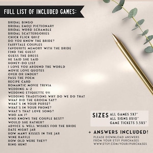 35 Fresh Off The Market Bridal Shower Games, She Off The Market Games, Editable Bridal Shower Games, Flower Market Bridal Shower SOTM image 2