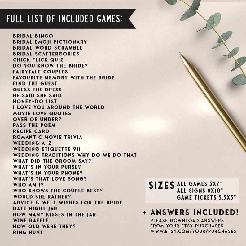 35 Fresh Off The Market Bridal Shower Games, She Off The Market Games, Editable Bridal Shower Games, Flower Market Bridal Shower SOTM image 2