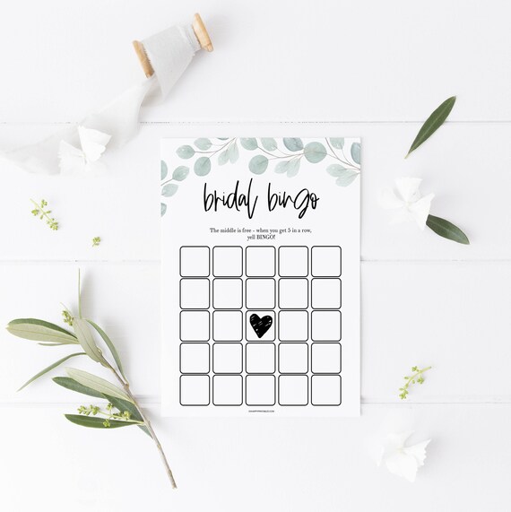 Baby Shower Bingo Printable Baby Shower Games Baby Bingo | Etsy