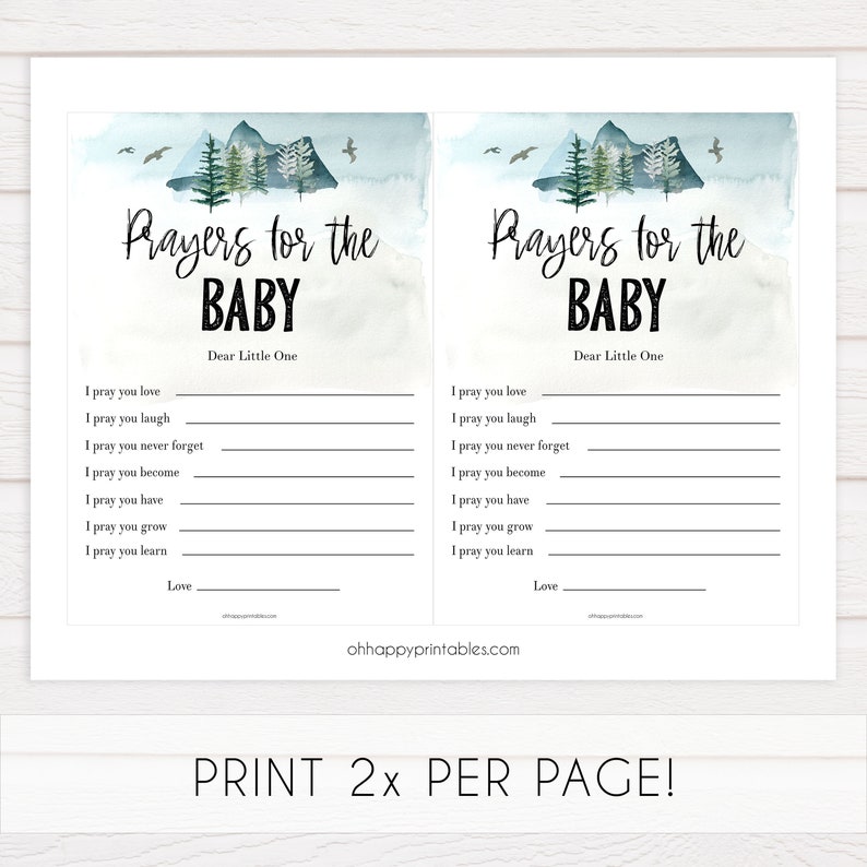 Prayers For The Baby Printable Baby Shower Games Prayers For Etsy Ireland Prayers For The Baby Printable Baby Shower Games Prayers For Etsy Ireland