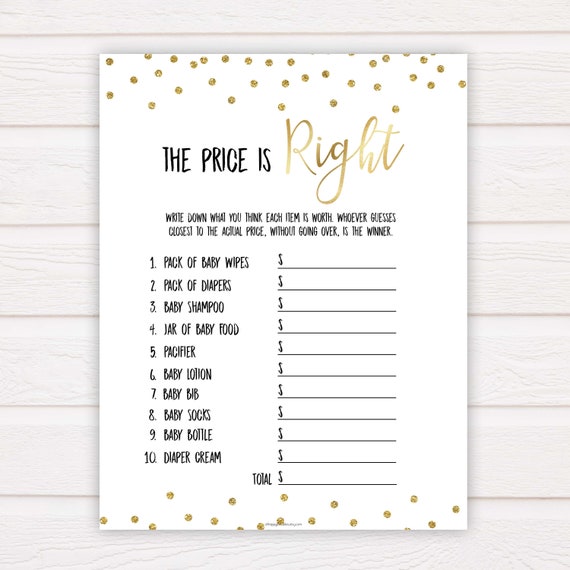 Gold Glitter Expense Is Specifically Boy or girl Shower Sport, Gold Wager The Expense Game titles, Gold Glitter Boy or girl Shower Game titles, Printable Kid Shower Match GG01 photograph relating to Price is Right Baby Shower Game Printable identify Gold Glitter Selling price Is Straight Little one Shower Recreation, Gold Bet The Cost Game titles, Gold Glitter Kid Shower Game titles, Printable Boy or girl Shower Sport GG01