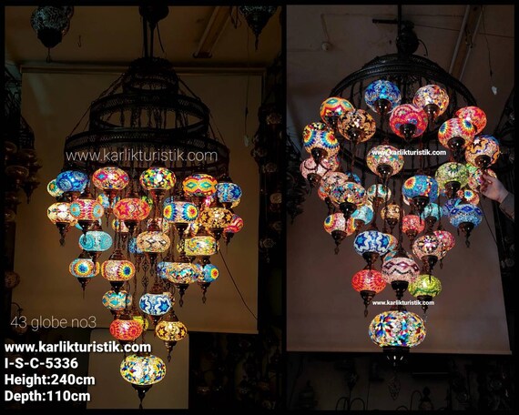 6158 【戸塚区引取り限定】ポップ調カラフルシャンデリア 9灯 6158 【戸塚区引取り限定】ポップ調カラフルシャンデリア 9灯