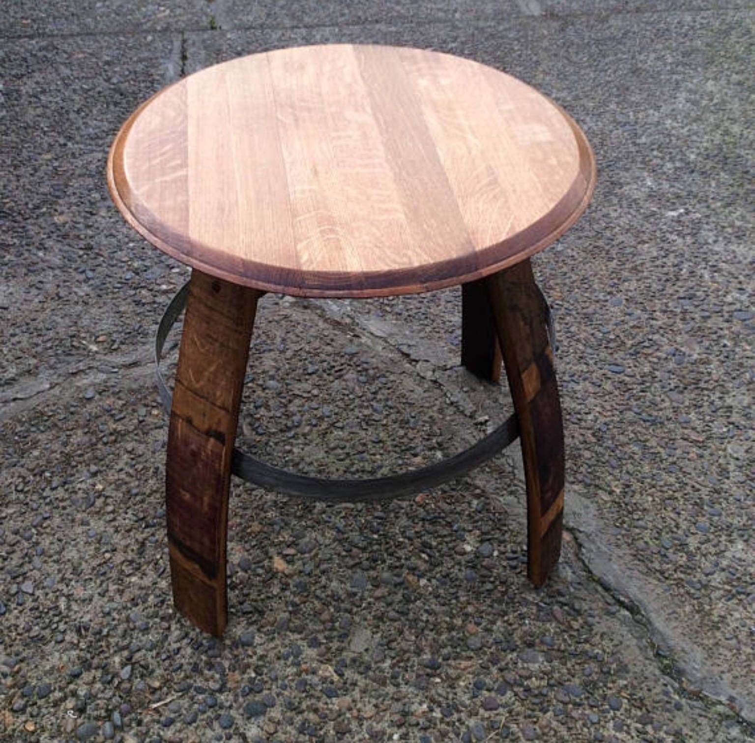 Wine Barrel Table - Etsy