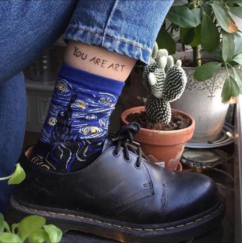 socks van gogh