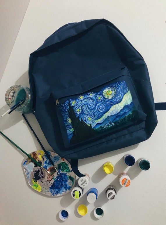 Starry Night Backpack Vincent Van Gogh 