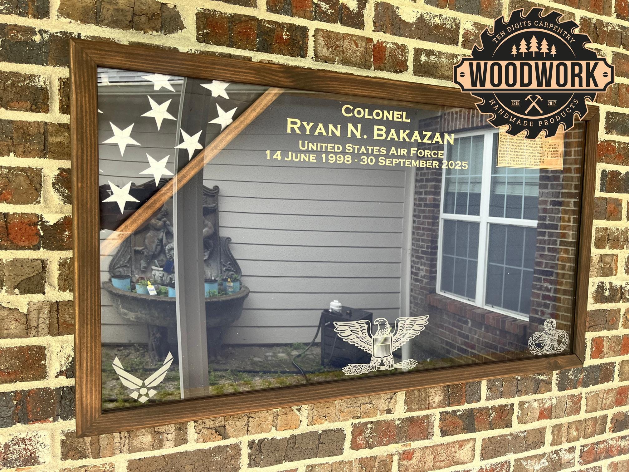 Military Shadowbox Coffee Table - Etsy