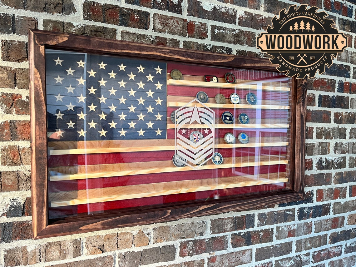 Etched Plexiglass upgrades the Flag/case You Purchase Etsy
