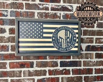 Pequeña obra de arte CNC n.° 105. "Ven y llévatelo" de Punisher (diseño n.° 1 cortado en CNC)