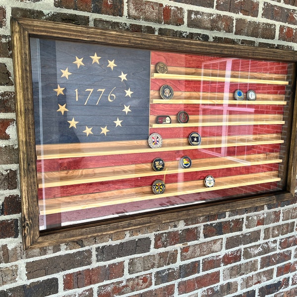 Flag Display Case Etsy