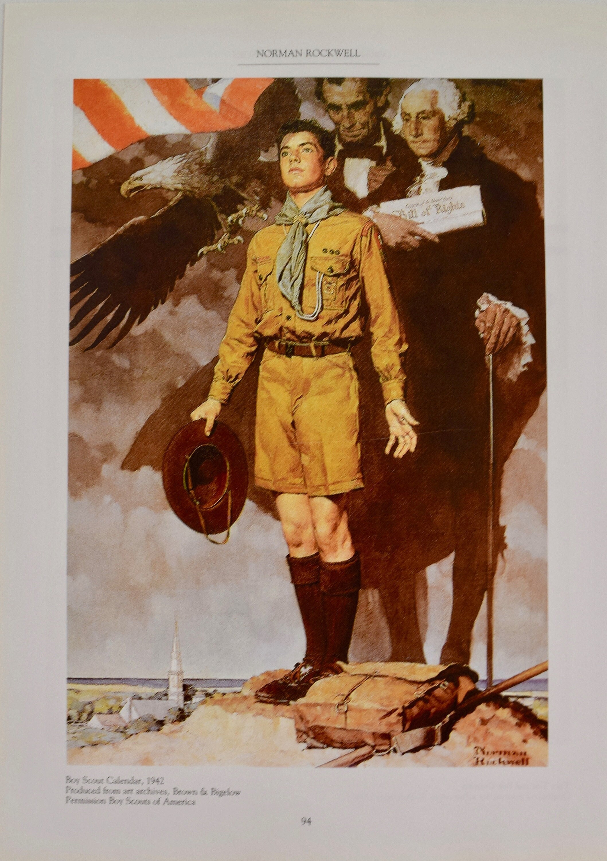 How Norman Rockwell's Boy Scout Paintings Ended Up in Ohio