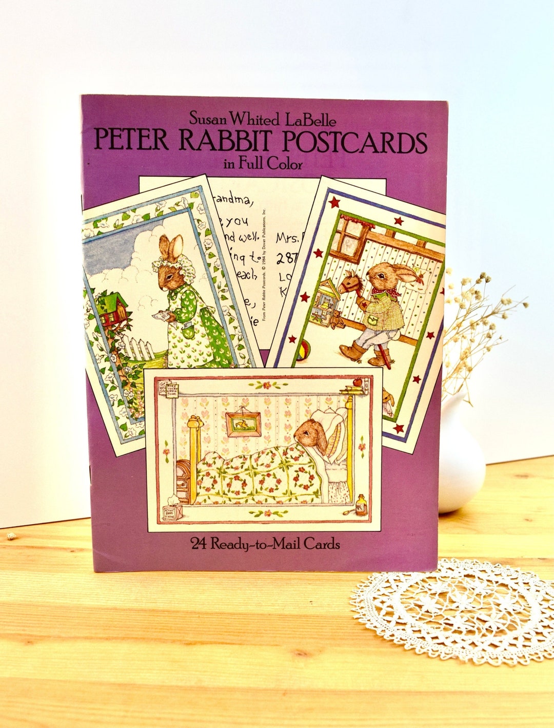 Peter Rabbit Postcards in Full Color, 24 Ready to Mail Postcards, Susan ...