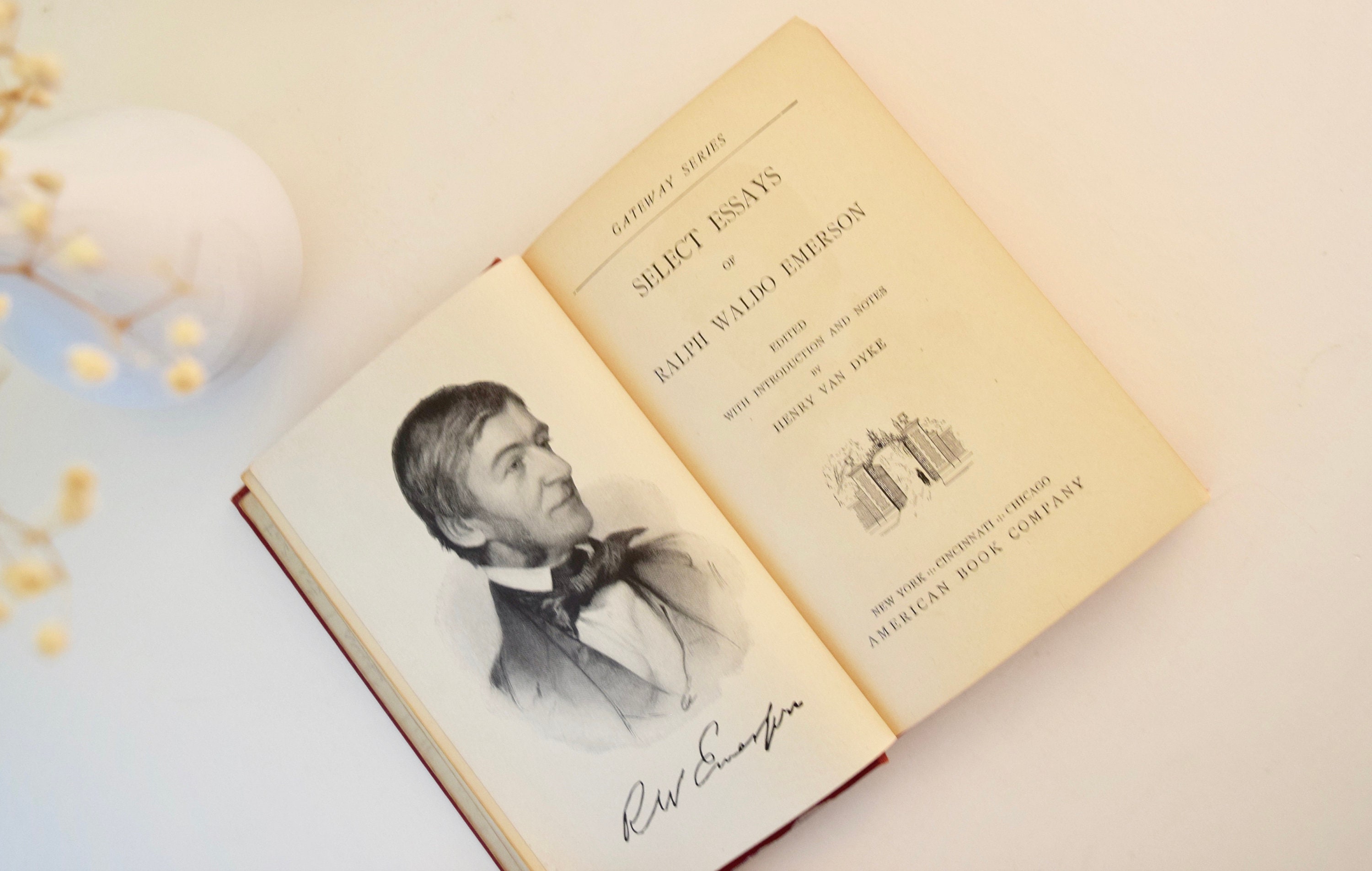 Essays of emerson van dyke image