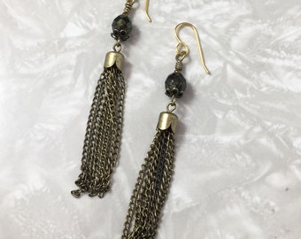 Brash in Brass Earrings