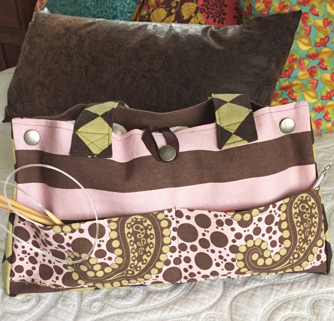 Reverse Pocketed Project Bag - Etsy