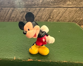 Mickey Mouse Classic Disney Applause PVC Toy Figure Cake Topper Vintage Figurines
