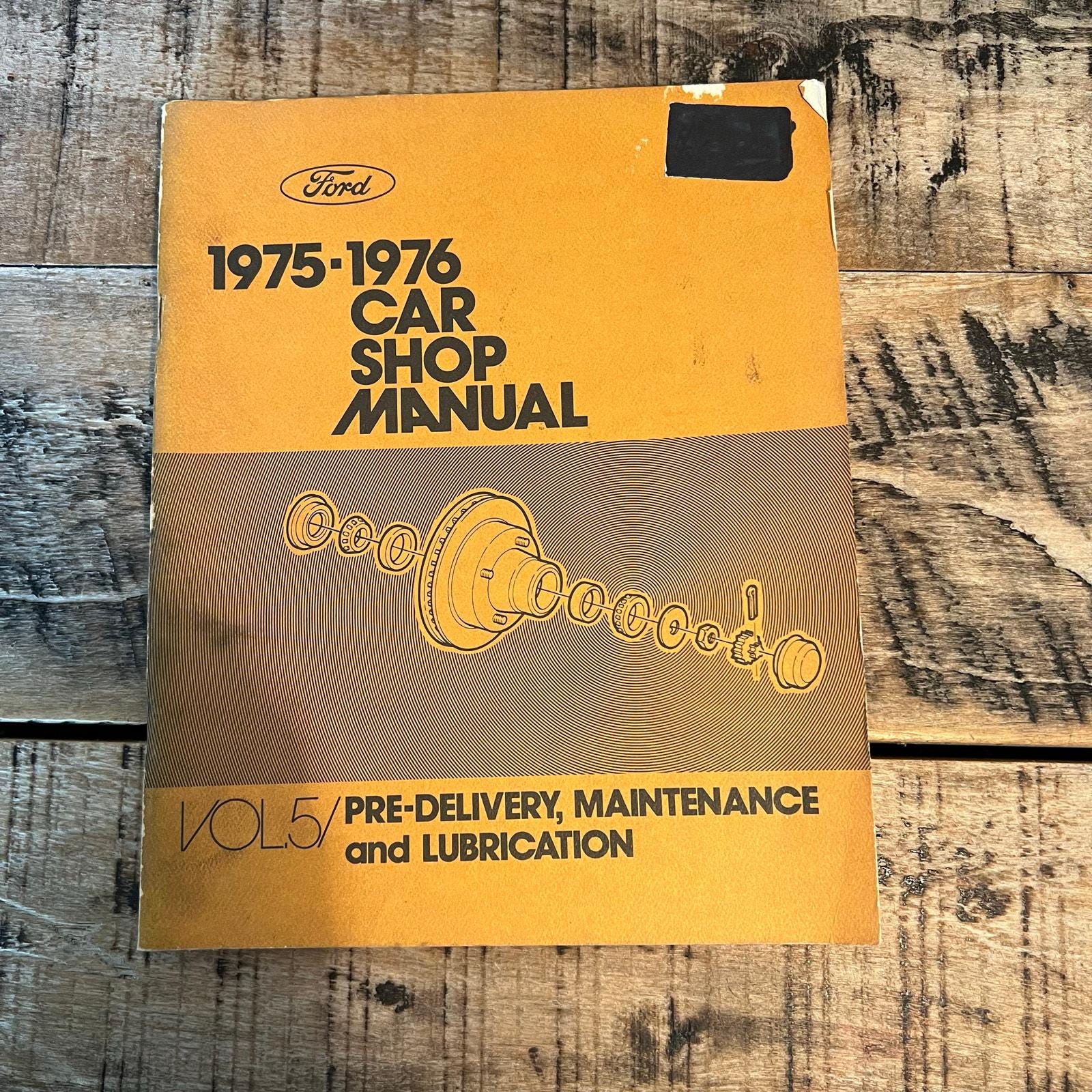Ford Car Shop Manual - Etsy
