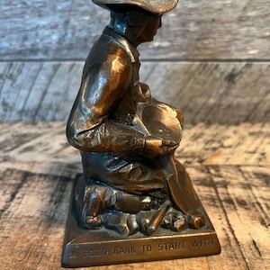 Banthrico The Bank Of California Miner Bank 6 1/2 Tall 1974