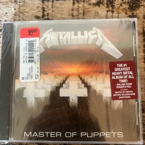 Metallica Black Album Cd - Etsy