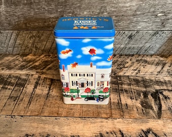 1990 Hersey’s Hometown Series Tin Vintage Home Decor