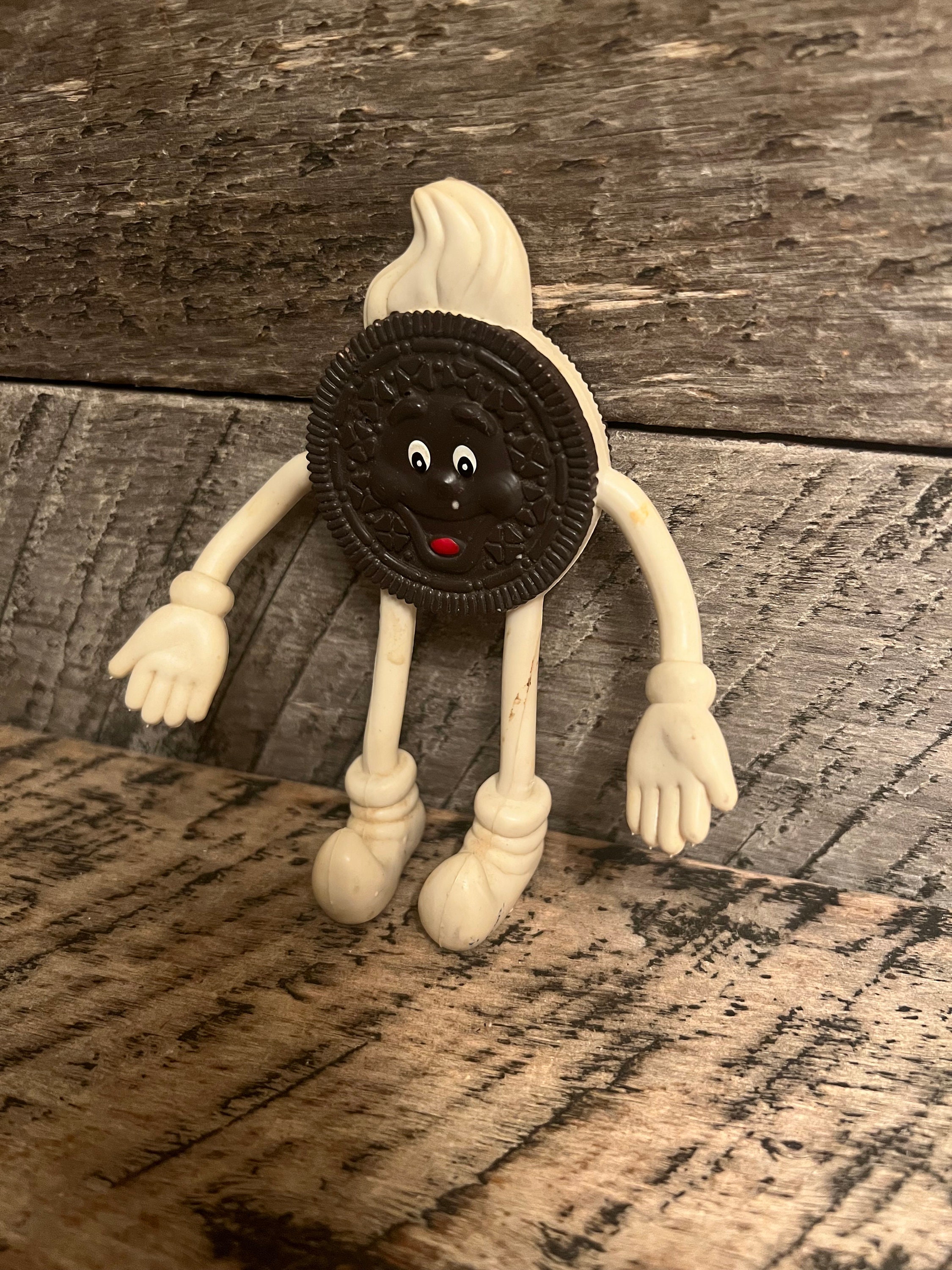 Nabisco Oreo Cookie Mascot Bendy Toy Bendable 4.25