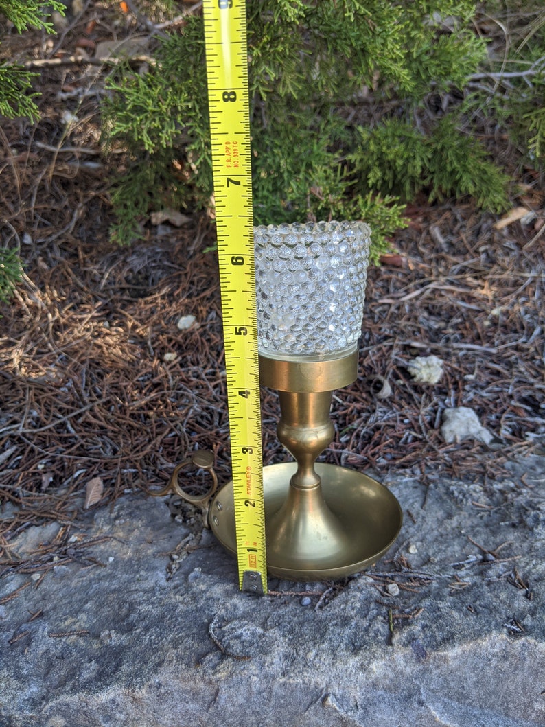 Brass Candle Holder Etsy
