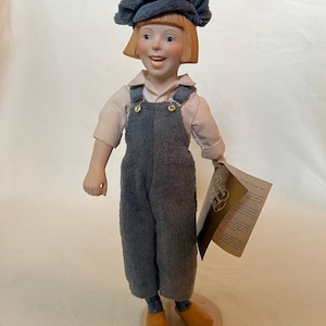 Vtg Franklin Heirloom Doll READ
