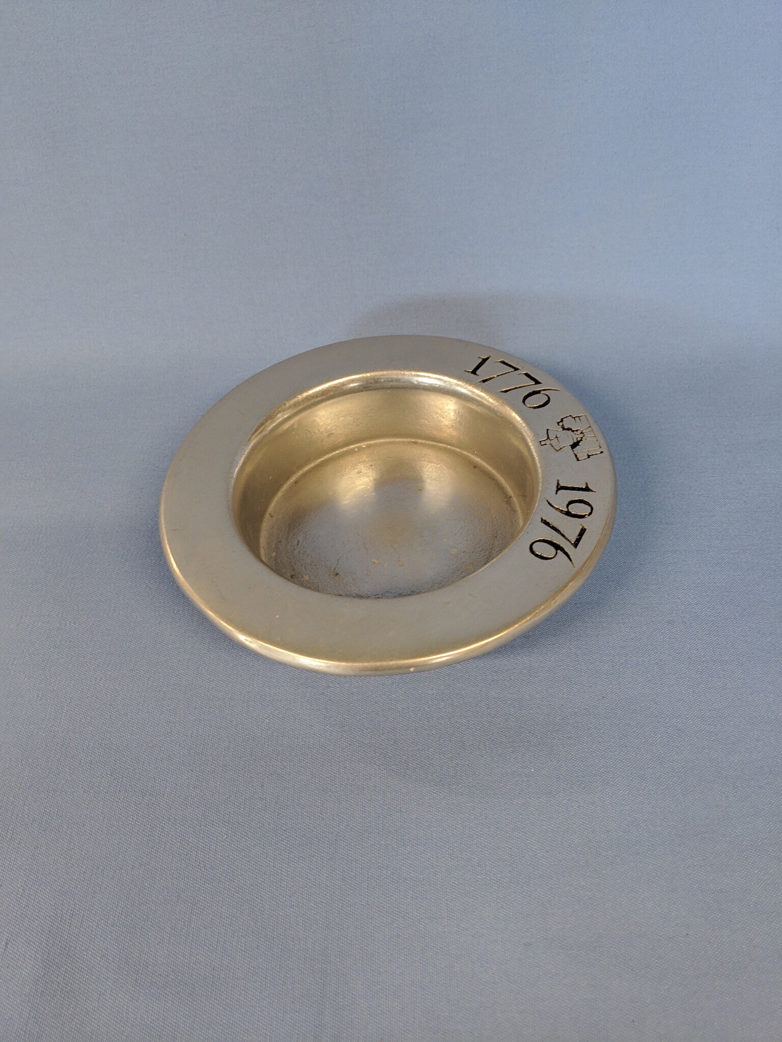 Vintage Pewter Wine Bottle Coaster Etsy UK