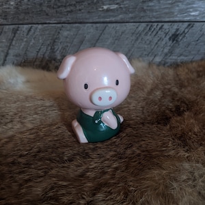 Small Ceramic Pig by Enesco 1984. Vintage