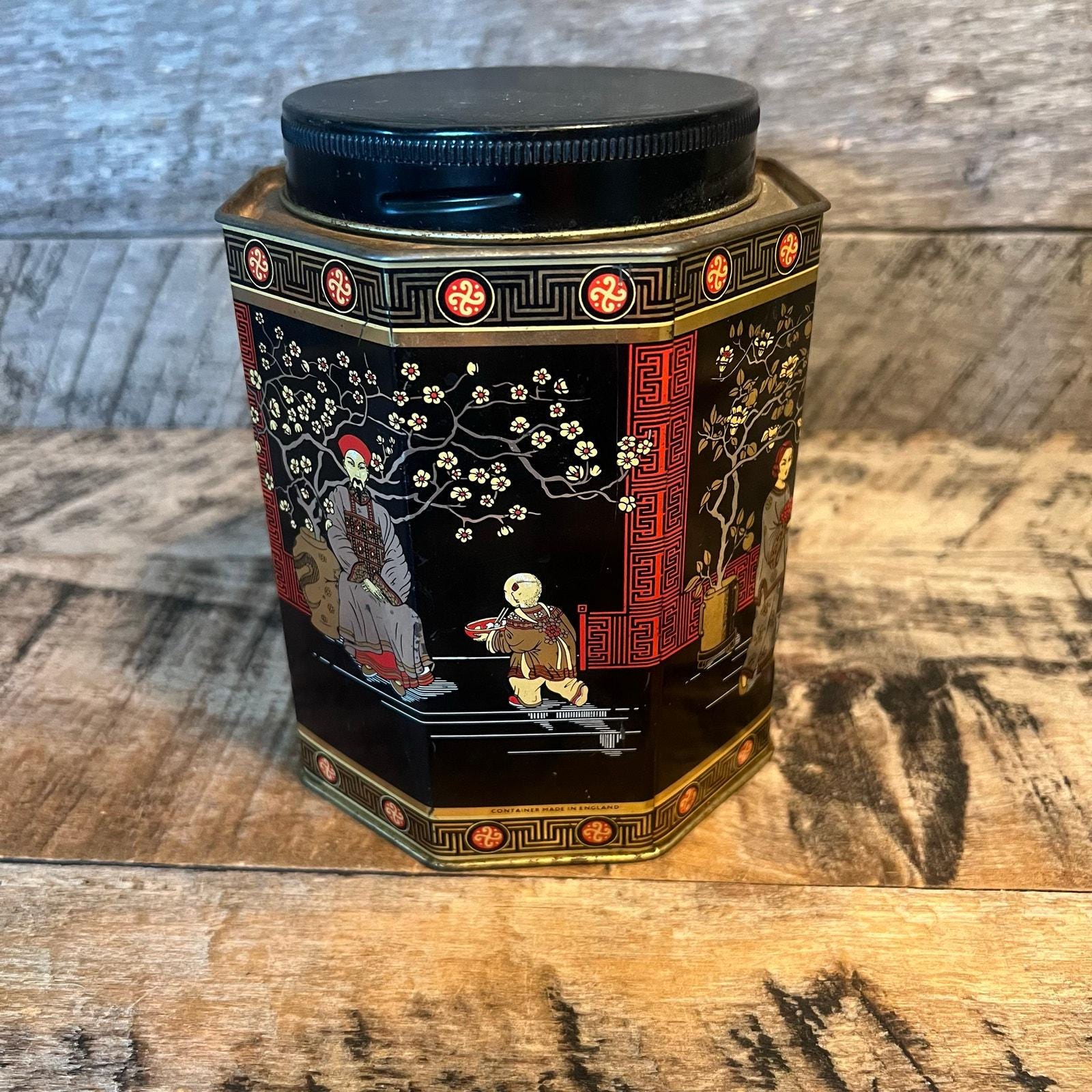 Metal Vintage Tea Tins - Etsy