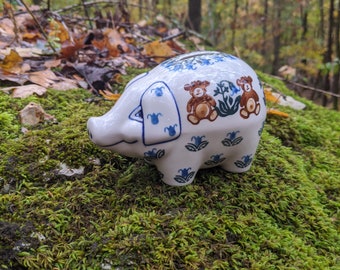 Vintage Ceramic Decorative Piggy Bank