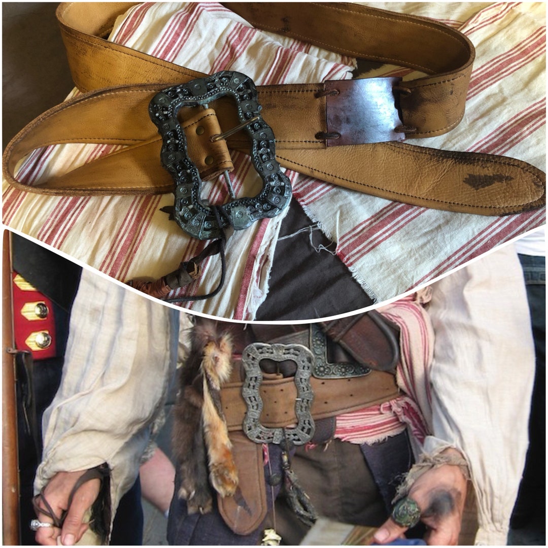 Sparrow Leather Belt Jack Sparrow Belt Sparrow Baldric Ceinture
