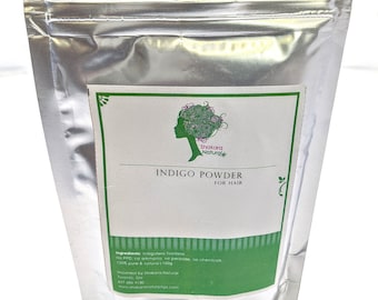 Natural Hair Dye, Indigo powder for hair, 100% Natural