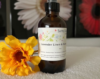 Lavender Linen & Room Spray - 4 oz Spray Bottle