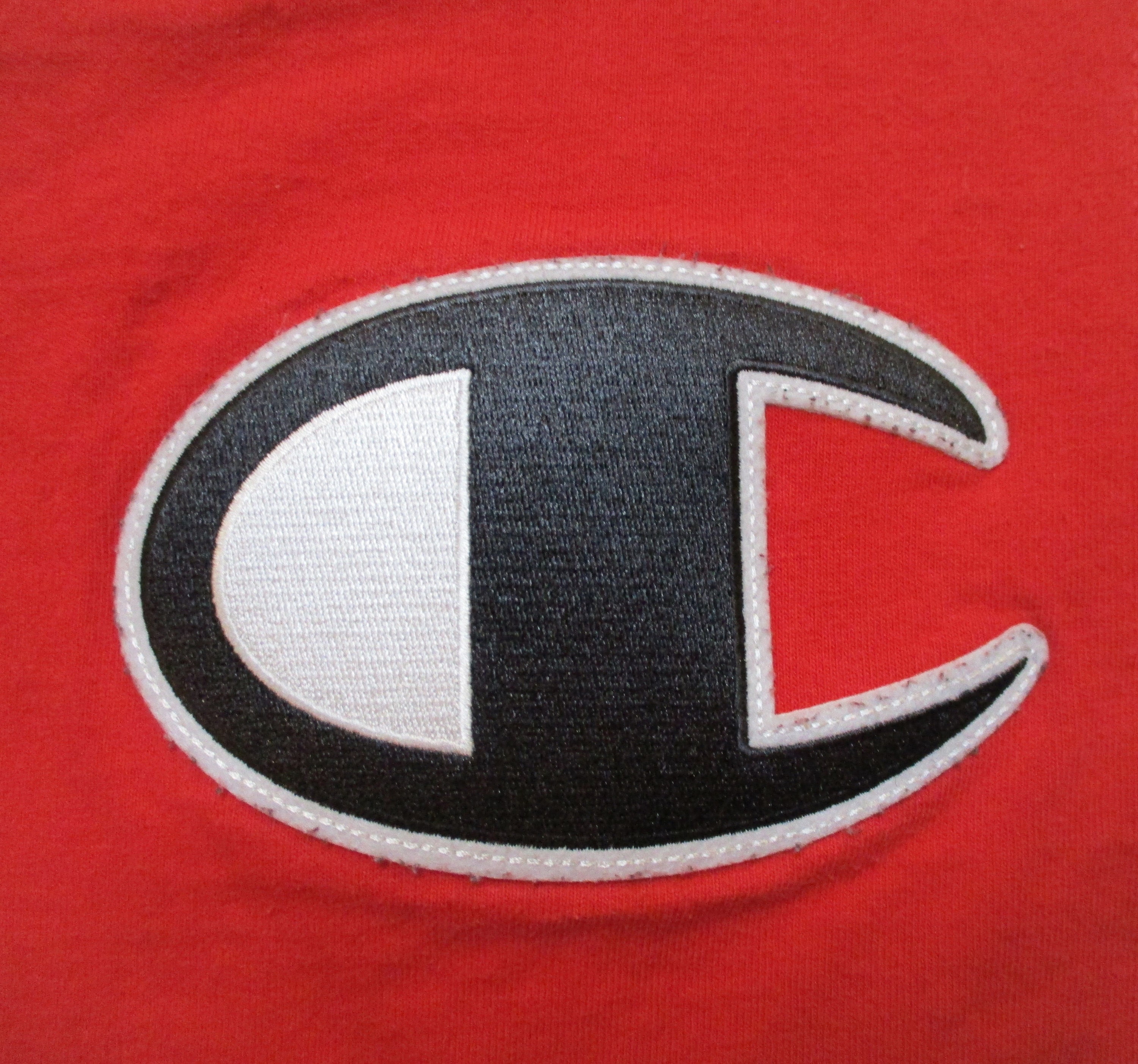 champion tee red