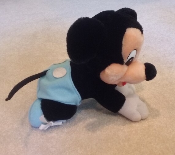 Vintage Baby Mickey Mouse Plush Etsy Vintage Baby Mickey Mouse Plush Etsy